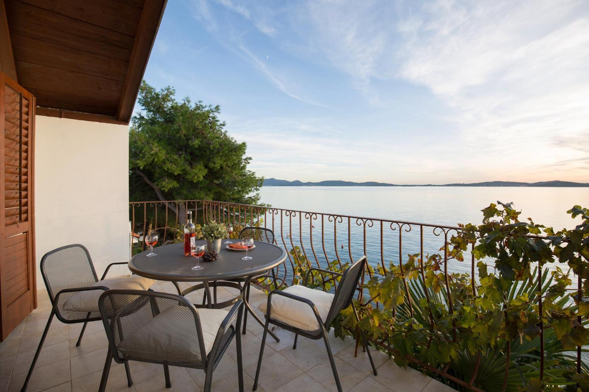 Sunset Family House In Bibinje On The Beach Exterior foto