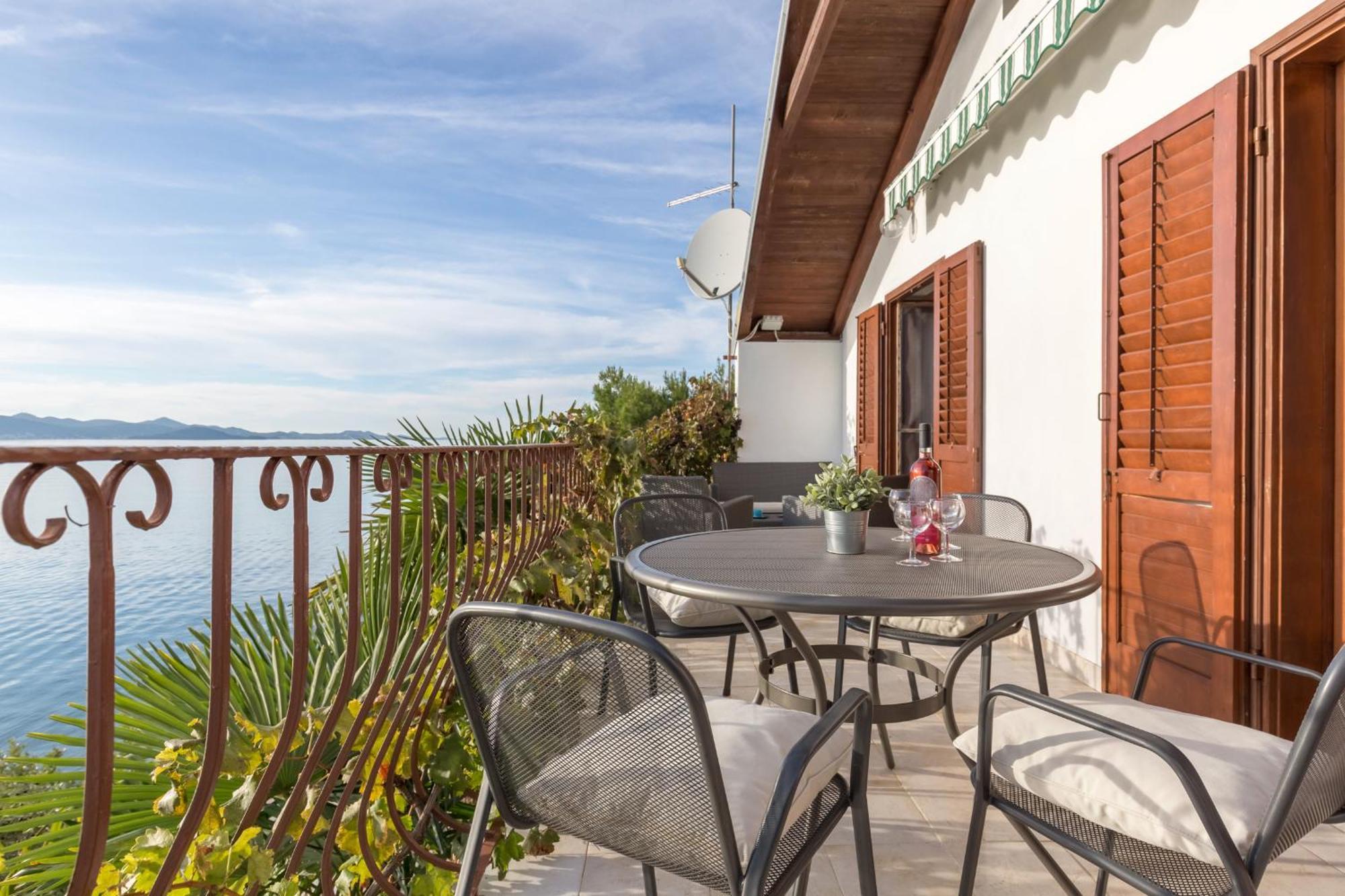 Sunset Family House In Bibinje On The Beach Exterior foto